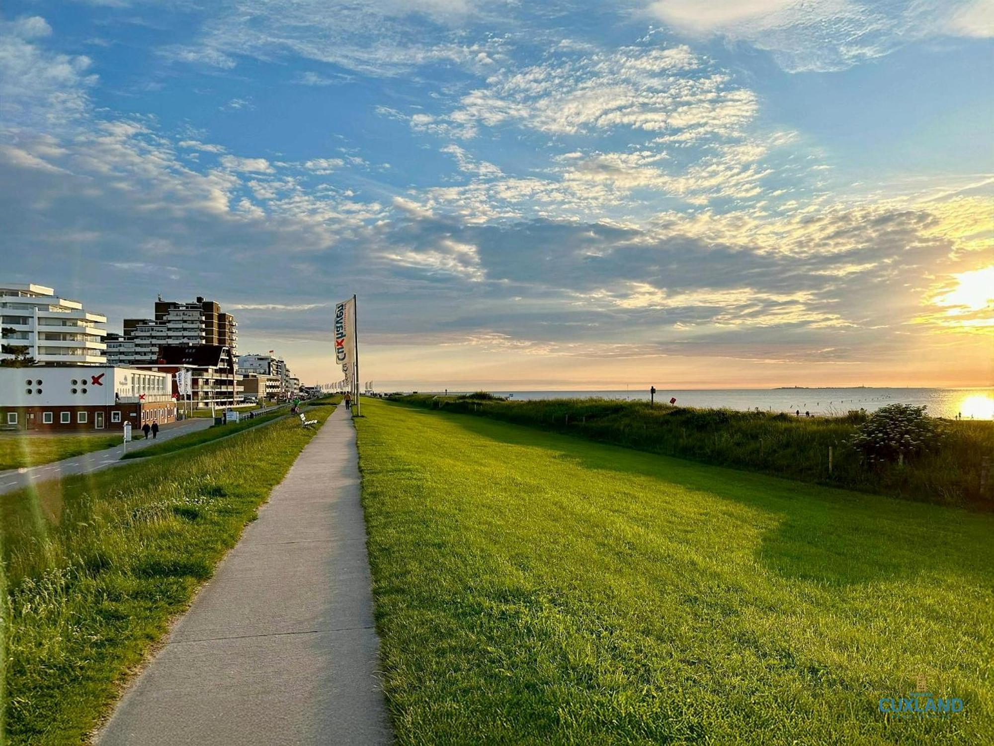 Urlaub Mit Blick Auf Die Duhner Heide Cuxhaven Buitenkant foto