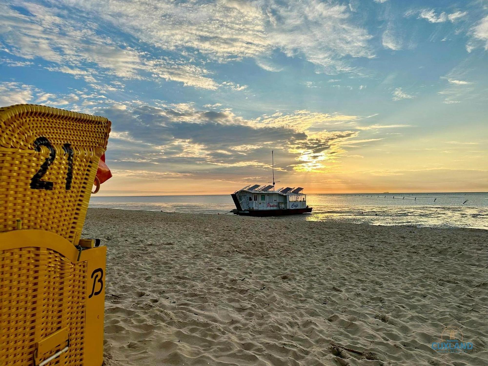 Urlaub Mit Blick Auf Die Duhner Heide Cuxhaven Buitenkant foto