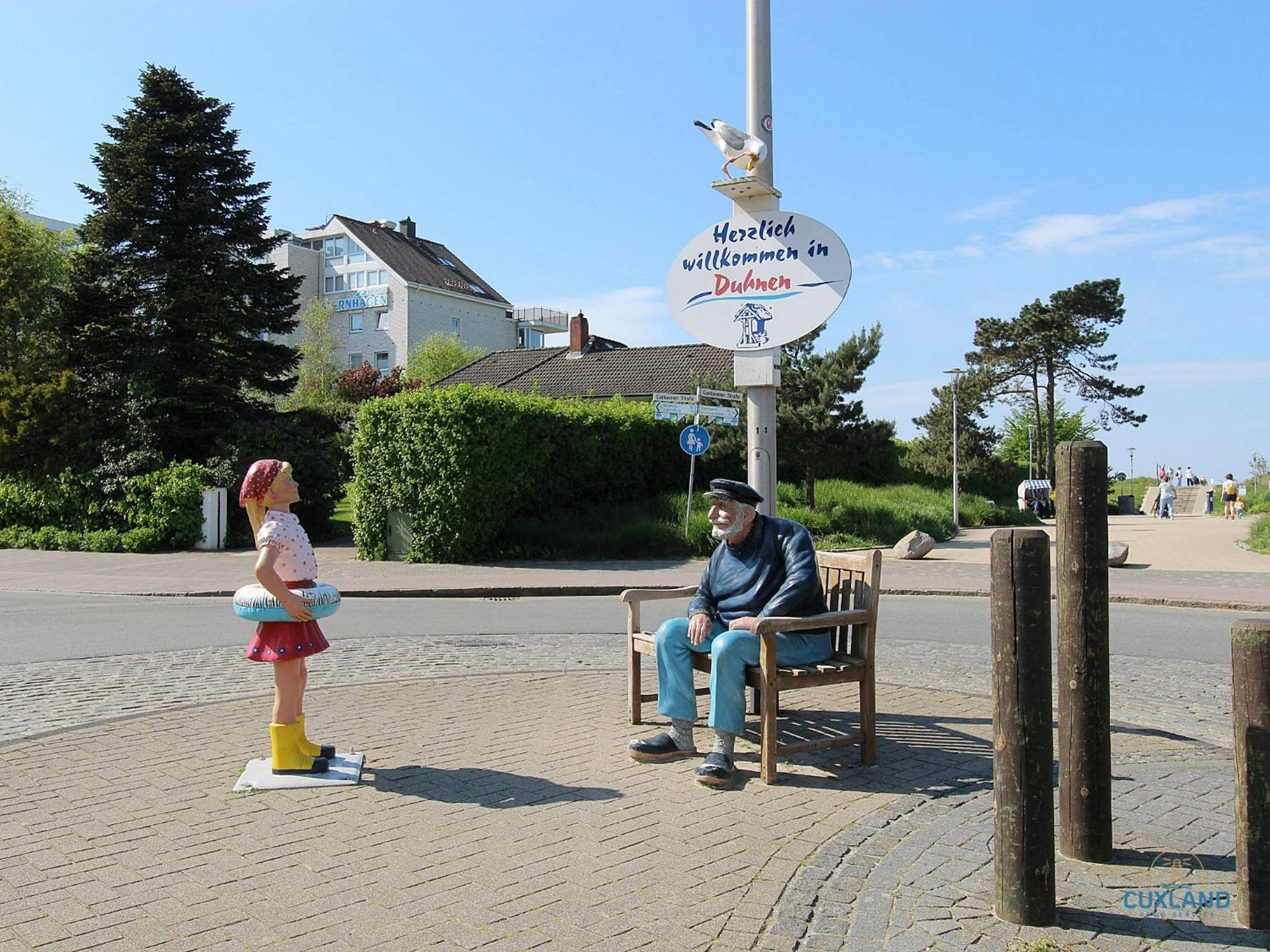 Urlaub Mit Blick Auf Die Duhner Heide Cuxhaven Buitenkant foto
